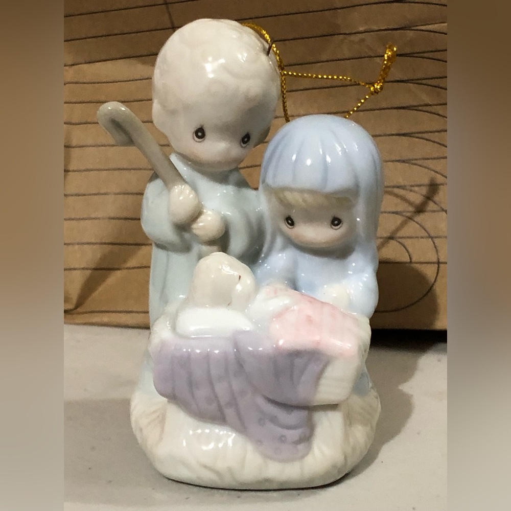 Precious Moments Porcelain “Nativity” Hanging Ornament